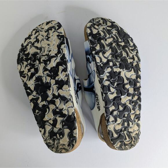 Birkenstock Sandals Milano Star Wars EU 38 White Black Storm Trooper Leather - Picture 10 of 15